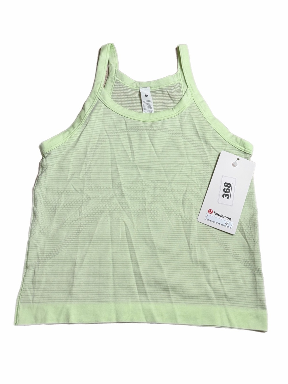 NWT Lululemon Swiftly Cami Tank Top *Race Length (Matcha Magic) Size 6